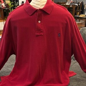 Polo by Ralph Lauren Deep Red Polo Shirt